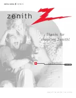 Preview for 1 page of Zenith A20A22D Operating Manual