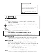 Предварительный просмотр 2 страницы Zenith A25A23W Operating Manual