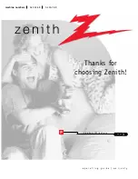 Zenith A25A76R Operating Manual preview