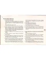 Предварительный просмотр 16 страницы Zenith Allegro Operating Manual & Warranty