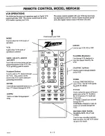 Предварительный просмотр 16 страницы Zenith AM2789BT7 Operating Manual & Warranty