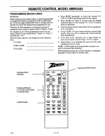 Предварительный просмотр 19 страницы Zenith AM2789BT7 Operating Manual & Warranty