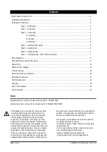 Предварительный просмотр 2 страницы Zenith Autoboil 3 Litre White Installation And Operating Instructions Manual