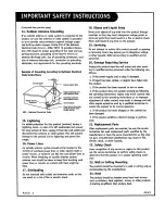 Предварительный просмотр 4 страницы Zenith B25A24W Operating Manual & Warranty