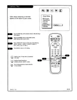 Предварительный просмотр 20 страницы Zenith B25A24W Operating Manual & Warranty