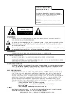 Предварительный просмотр 2 страницы Zenith B25A30Z Operating Manual