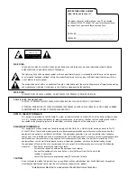 Preview for 2 page of Zenith B27A10Z Operating Manual And Warranty