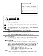 Предварительный просмотр 2 страницы Zenith B50M88W Operating Manual & Warranty