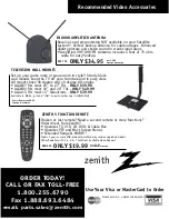 Preview for 29 page of Zenith C19A21D Operating Manual & Warranty