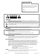 Предварительный просмотр 2 страницы Zenith C27C35 Operating Manual & Warranty