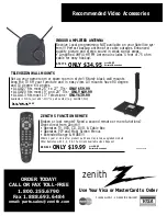 Предварительный просмотр 51 страницы Zenith C27C35 Operating Manual & Warranty