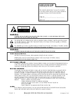 Предварительный просмотр 2 страницы Zenith C27C41 Operating Manual & Warranty