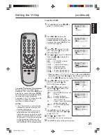 Preview for 21 page of Zenith C27J28B Operating Manual