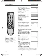 Preview for 18 page of Zenith C27J28C Operating Manual