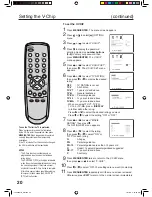 Preview for 20 page of Zenith C27J28C Operating Manual