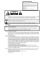 Предварительный просмотр 2 страницы Zenith C27V46 Installation / Operating Manual | Warranty