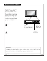 Preview for 8 page of Zenith C34W37 Series Installation And Operating Manual, Warranty