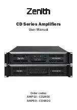 Zenith CD 4400 User Manual предпросмотр