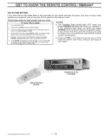 Preview for 22 page of Zenith CM-148/GX Operating Instructions Manual