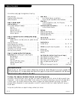 Preview for 5 page of Zenith Concierge H20E35DT Installation And Operating Manual, Warranty