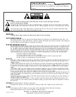 Preview for 2 page of Zenith D27D53T Operating Manual & Warranty