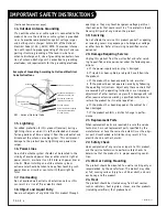 Предварительный просмотр 4 страницы Zenith D56W25 Operating Manual & Warranty