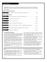 Preview for 6 page of Zenith D56W25 Operating Manual & Warranty