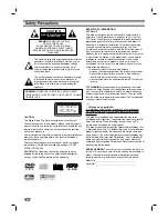 Предварительный просмотр 2 страницы Zenith DA3630 Installation And Operating Manual