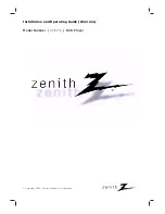 Zenith DVB251 Installation And Operating Manual preview