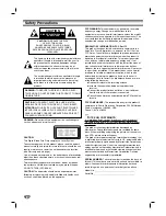 Предварительный просмотр 2 страницы Zenith DVB317 Installation And Operating Manual