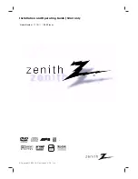 Zenith DVB412 - Ultra-Slim Progressive-Scan DVD Player Installation And Operating Manual preview