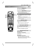 Предварительный просмотр 21 страницы Zenith DVC2550 Operating Manual