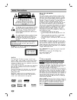 Preview for 2 page of Zenith DVT310 Installation And Operating Manual