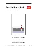 Zenith Econoboil 301642 Installation And Operating Instructions Manual предпросмотр