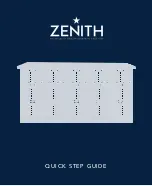 Preview for 1 page of Zenith EL PRIMERO 21 Quick Step Manual