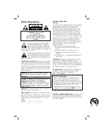 Preview for 2 page of Zenith ES-191M Operating Manual