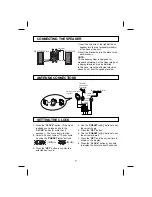 Предварительный просмотр 7 страницы Zenith FFH-185A Installation And Operating Manual