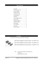 Предварительный просмотр 2 страницы Zenith FlushMaster Solo 42214 Installation And Maintenance Instructions Manual