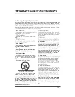 Preview for 3 page of Zenith H27H49S Installation Manual