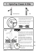 Preview for 6 page of Zenith HydroTap Classic Installation Instructions Manual