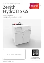 Preview for 1 page of Zenith HydroTap G5 B Quick Start Installation Manual