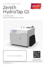 Zenith HydroTap G5 BCS Home Quick Start Installation Manual preview