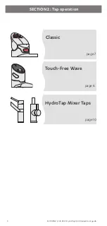 Preview for 6 page of Zenith HydroTap G5 UltraCare BCU 40 User Manual