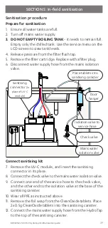 Preview for 39 page of Zenith HydroTap G5 UltraCare BCU 40 User Manual