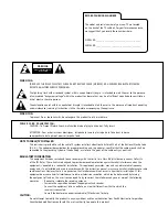 Preview for 2 page of Zenith IQA32M46W Series Operating Manual