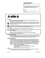 Предварительный просмотр 2 страницы Zenith IQB27B44 Operating Manual & Warranty