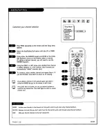 Предварительный просмотр 20 страницы Zenith IQB27B44 Operating Manual & Warranty