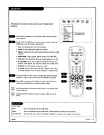 Предварительный просмотр 31 страницы Zenith IQB27B44 Operating Manual & Warranty