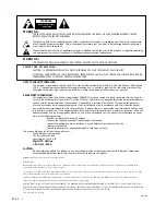 Preview for 2 page of Zenith IQD61W20 Operating Manual