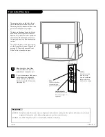 Preview for 7 page of Zenith IQD61W20 Operating Manual